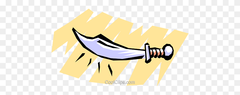480x272 Cartoon Weapons Royalty Free Vector Clip Art Illustration - Weapons Clipart