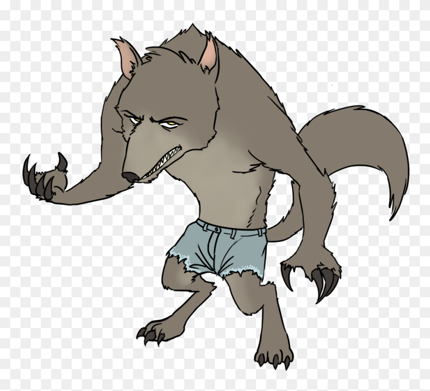 953x859 Cartoon Werewolf Clipart Cute Cliparts Free Download Clip Art - Cute Wolf Clipart