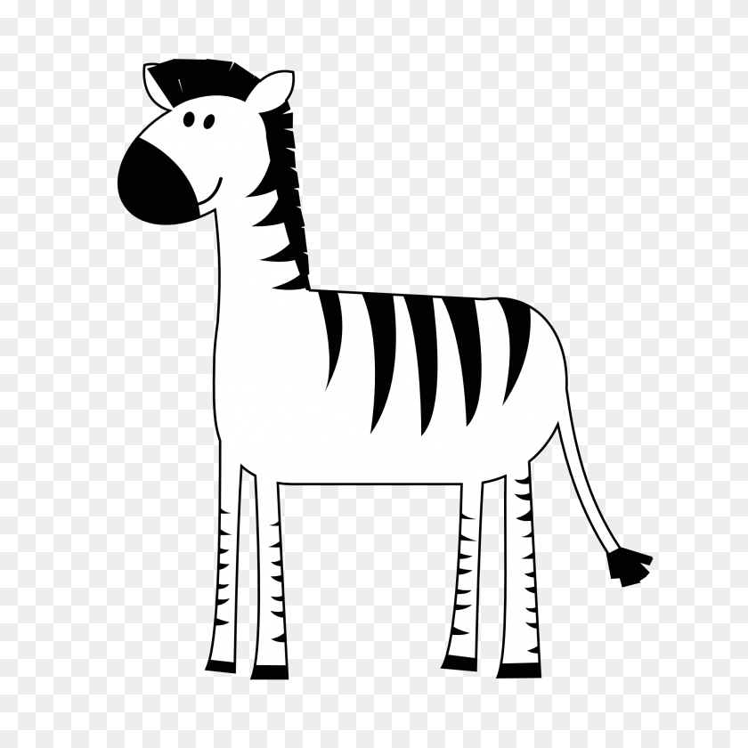 1979x1979 Cartoon Zebra Clipart Animals Clip Art - Cartoon Animal Clipart