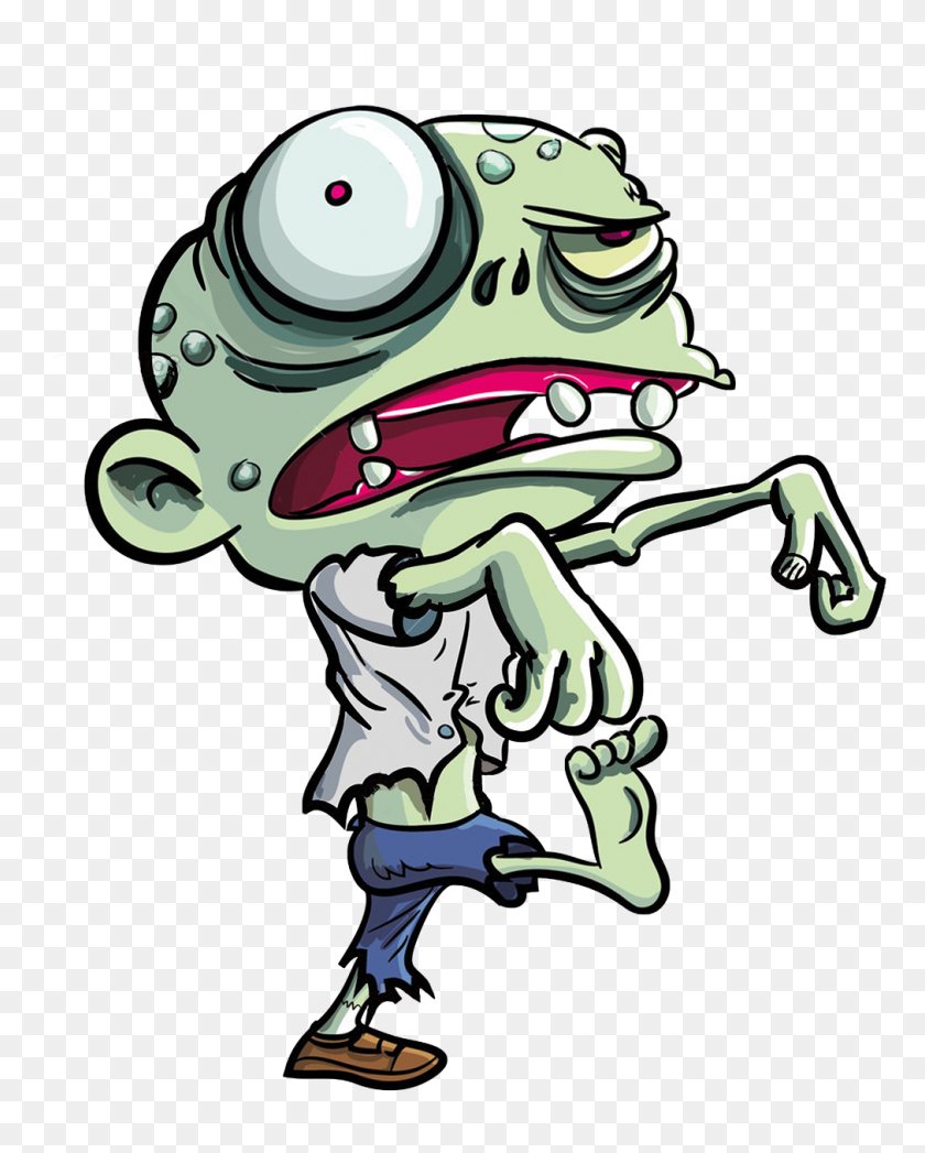 1011x1280 Cartoon Zombie Png Background Image Png Arts - Zombie PNG