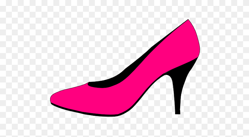 600x405 Cartoons Pumps Shoes Pink Pumps Clip Art - Clipart Heels