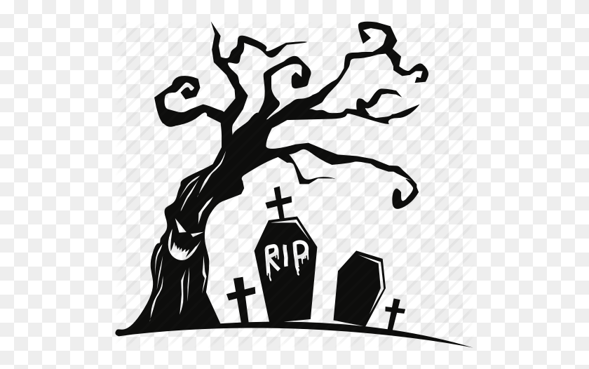 512x466 Carving, Death, Evil, Ghost, Grave, Halloween, Rip Icon - Rip PNG