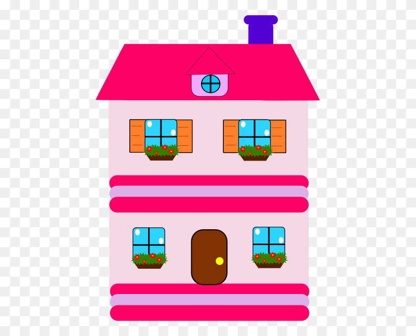 453x620 Casas Transportes Home House, Cute House - Cute House Clipart
