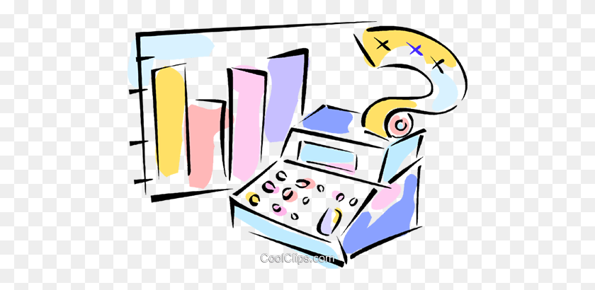 480x350 Cash Register Sales Results Royalty Free Vector Clip Art - Results Clipart