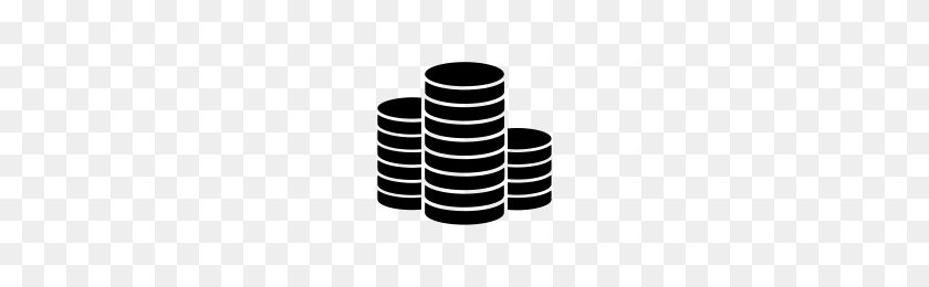 200x200 Cash Stack Icons Noun Project - Stacks Of Money PNG