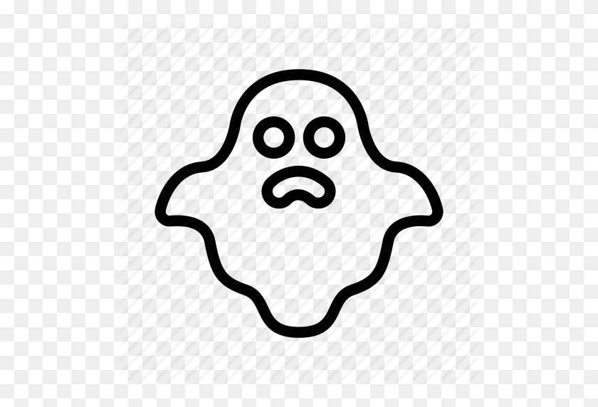 512x512 Casper, Creepy, Ghost, Halloween, Nightmare, Spook Icon - Casper PNG