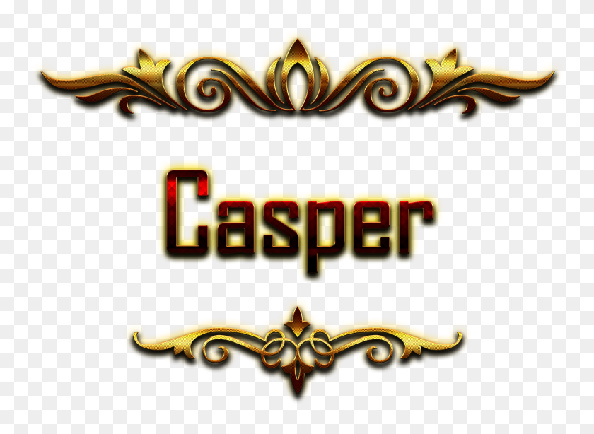 1438x1023 Casper Nombre Decorativo Png - Casper Png