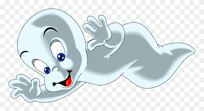 853x436 Casper, The Friendly Ghost Cartoon Characters - Friendly Ghost Clipart