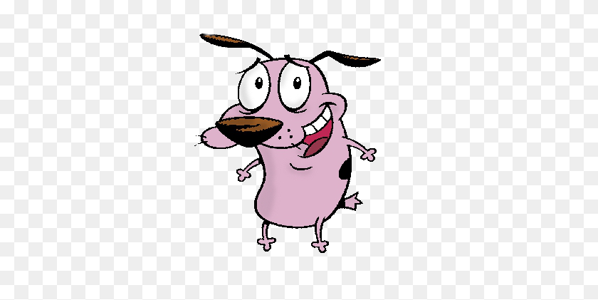 345x361 Casper Transparents Courage The Cowardly Dog Transparent - Courage The Cowardly Dog PNG