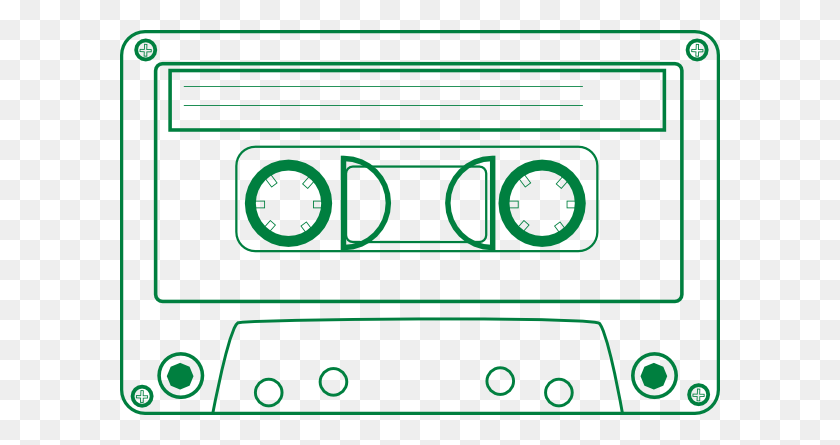 600x385 Cassette Clip Art - Cassette Clipart
