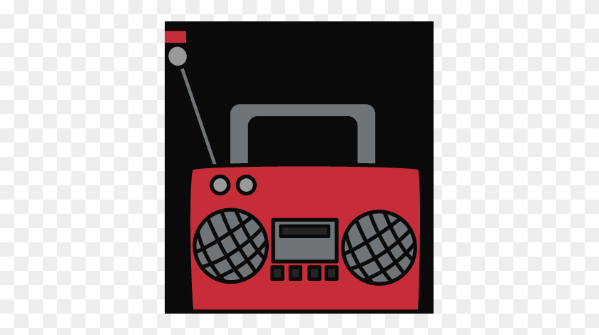 377x410 Cassette Player Clipart - Stereo Clipart