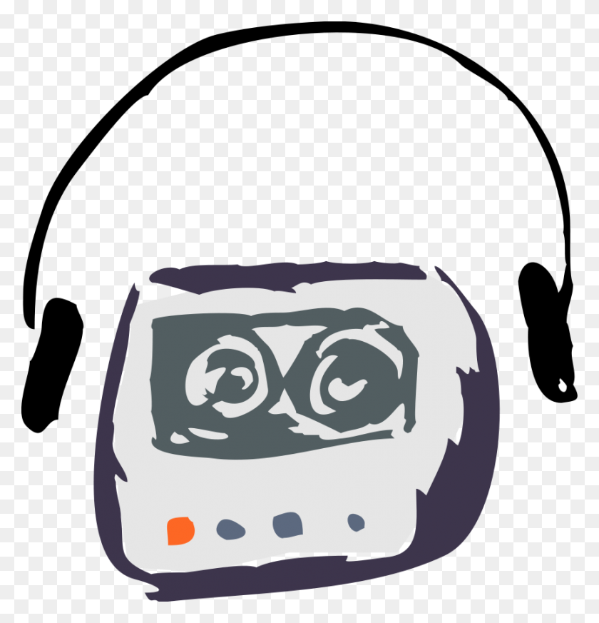 863x900 Cassette Player Png Clip Arts For Web - Peas In A Pod Clipart