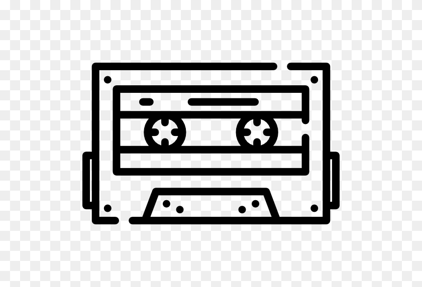 512x512 Cassette Tape - Cassette Tape Clipart