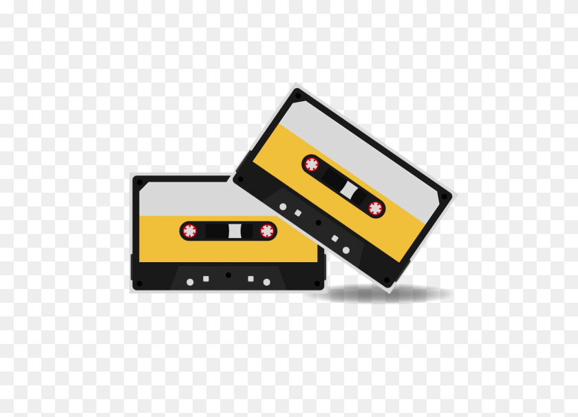 1400x980 Cassette Tape Vectors - Cassette PNG