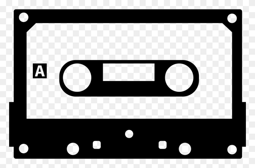 980x620 Cassette Tape With Black Border Png Icon Free Download - Cassette PNG