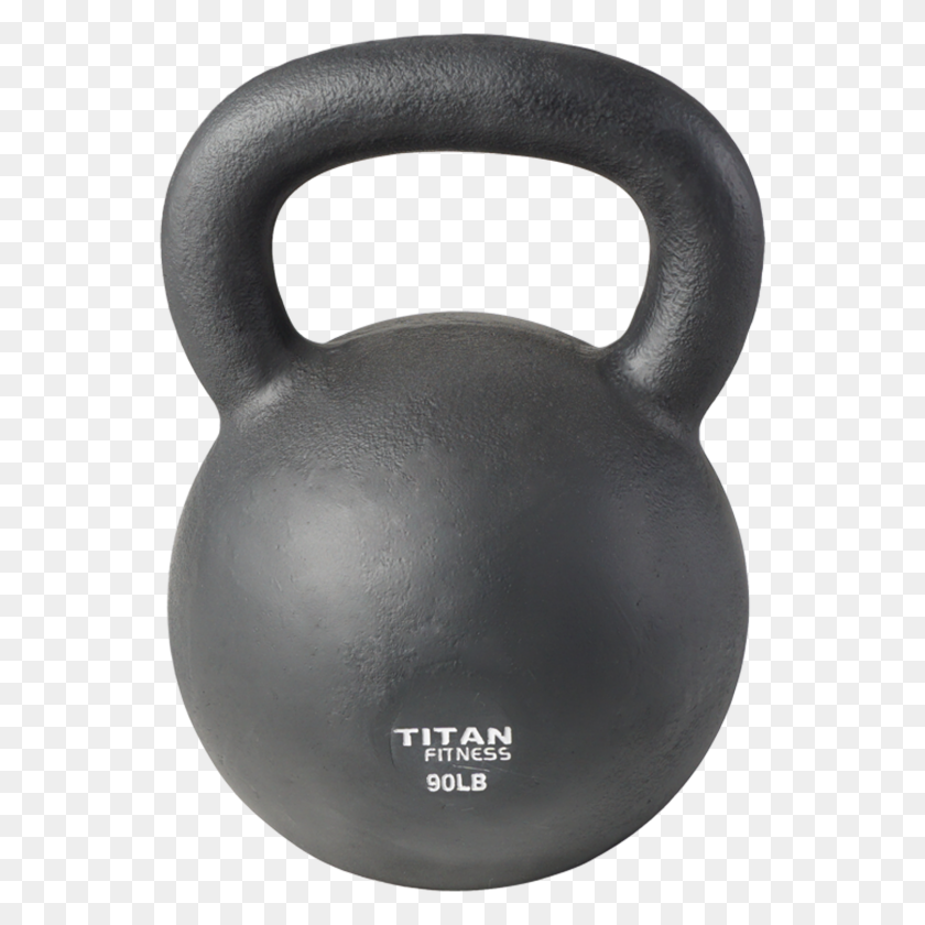 1500x1500 Cast Iron Kettlebell Weight Lb Natural Solid Titan Fitness - Weights PNG