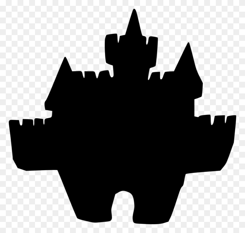 792x750 Castle Drawing Silhouette Computer Icons Cartoon - Castle Clipart Black And White