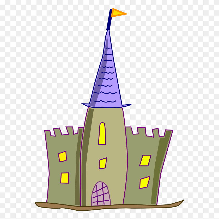 575x782 Castle Free To Use Cliparts - Disney Castle Clipart Black And White