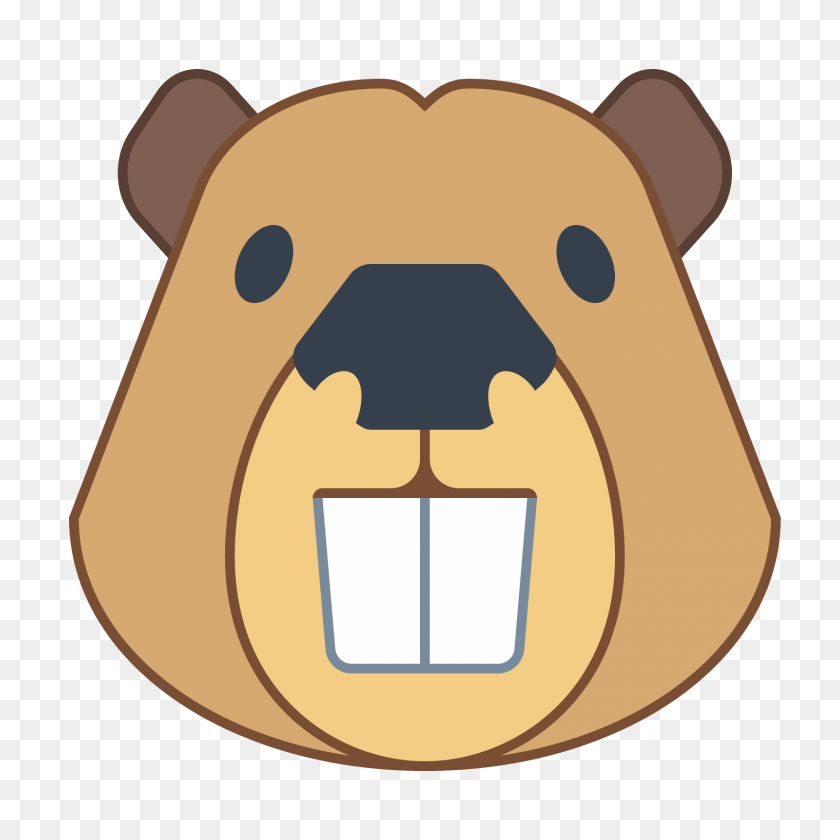 1600x1600 Castor Icon - Beaver PNG