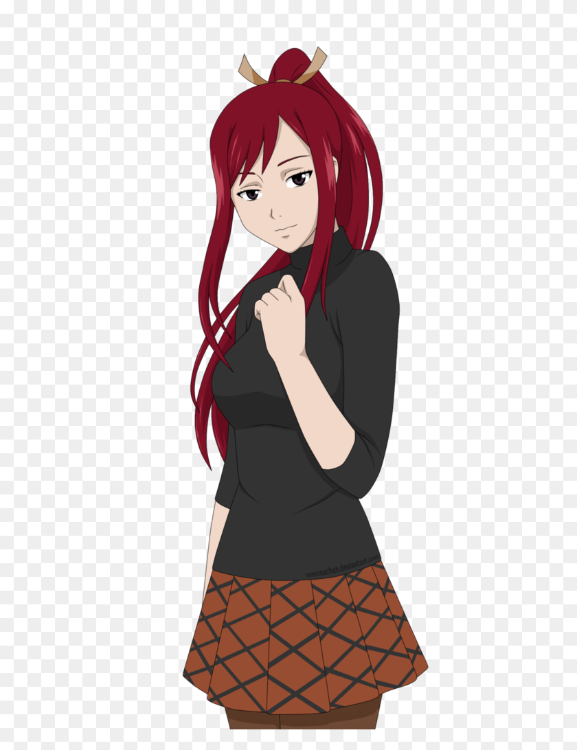 774x1032 Casual Outfit Scarletsquad - Erza Scarlet PNG