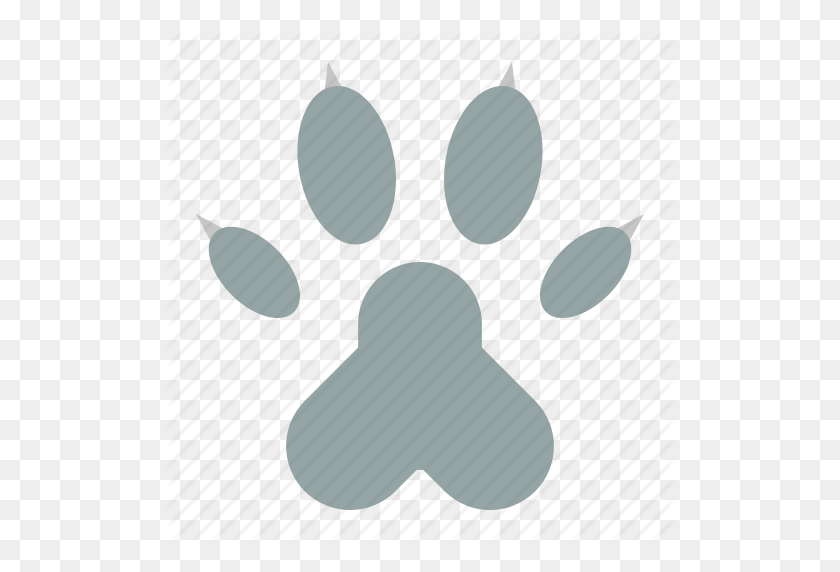512x512 Cat, Cat Paw, Paw, Pet Icon - Cat Paw PNG