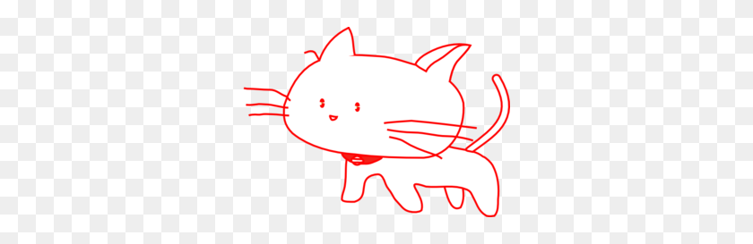 298x213 Cat Clip Art - Sedona Clipart