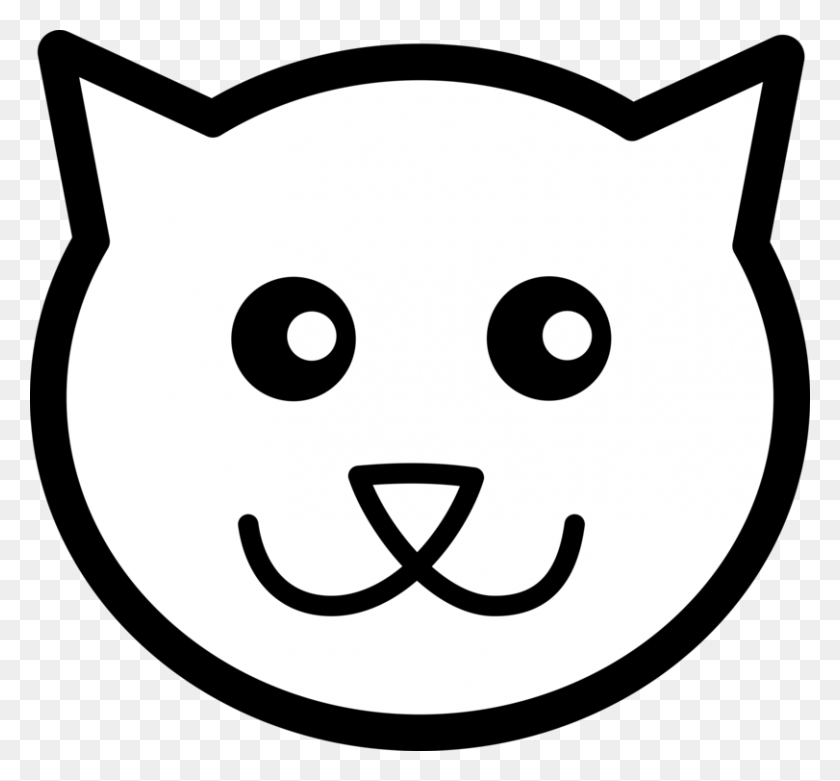 811x750 Gato Dibujo De Dibujos Animados Tigre Gatito - Lloviendo Gatos Y Perros Clipart