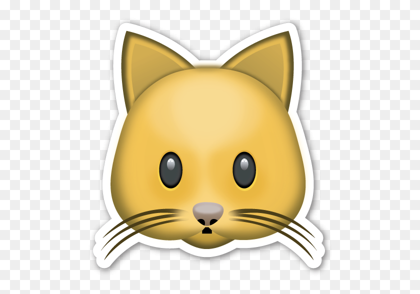 498x528 Cat Face - Cat Face Clipart