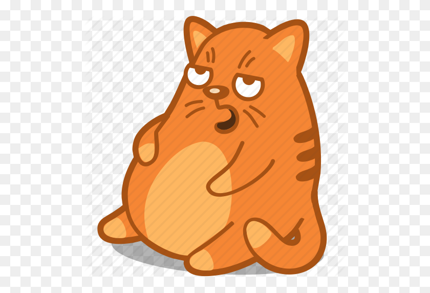 512x512 Gato, Grasa, Obesidad, Mascota Icono - Grasa Png