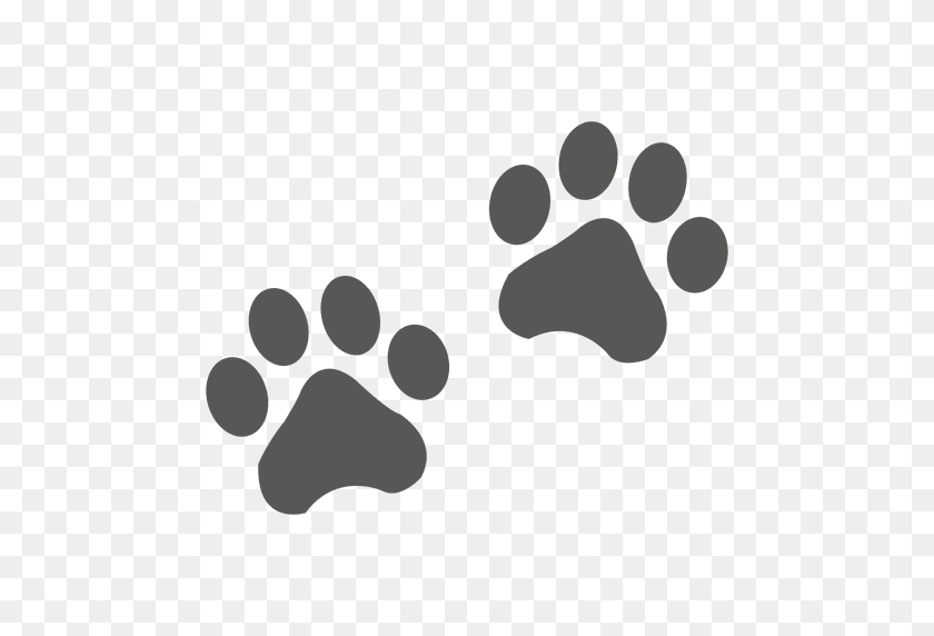512x512 Cat Footprint Icon - Footprint PNG