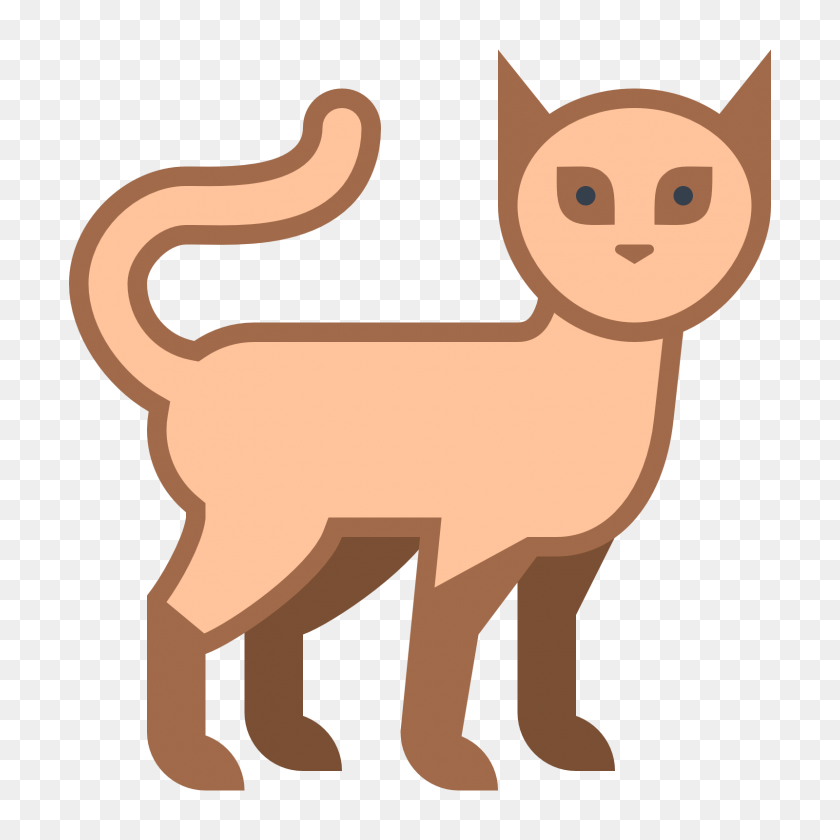 1600x1600 Cat Icon - Cat Vector PNG