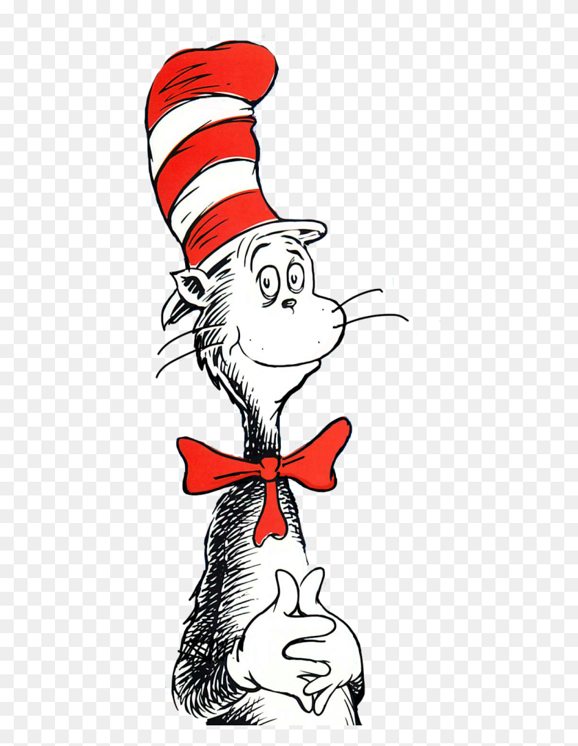 615x1024 Cat In The Hat Clip Art Clipart Images - Running Cat Clipart