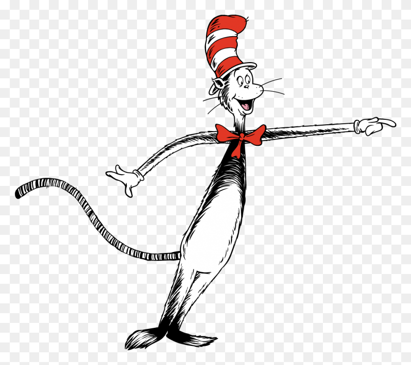 1117x983 Cat In The Hat Clipart Png - Cat In The Hat Hat Clipart