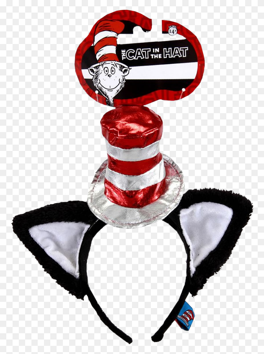 856x1170 Cat In The Hat Deluxe Headband Dr Seuss Popcultcha Elope - Cat In The Hat PNG
