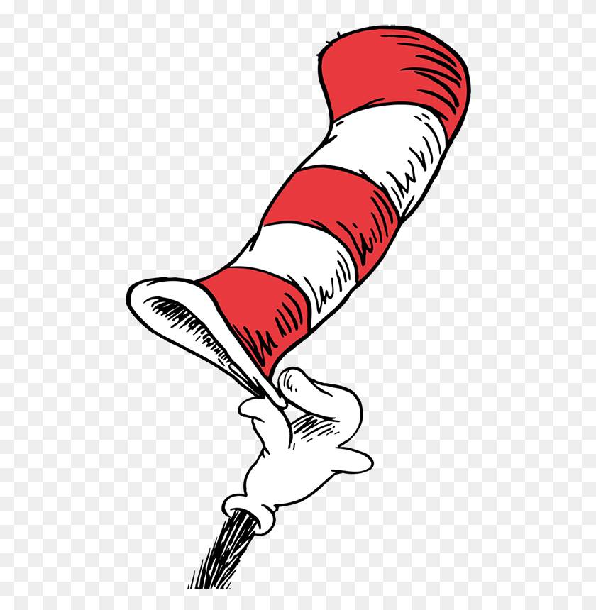 494x800 Cat In The Hat Eagle Valley Library District - Red Hat PNG