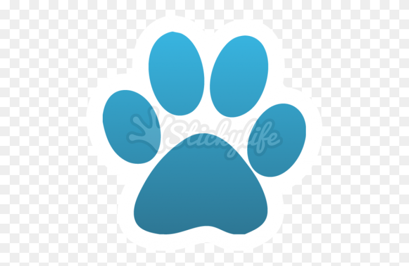 940x587 Cat Paw Decals - Cat Paw Print PNG