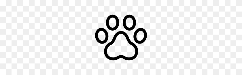 200x200 Cat Paw Icons Noun Project - Cat Paw PNG