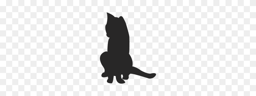 256x256 Cat Silhouette Clipart Free Clipart - Cat Silhouette PNG
