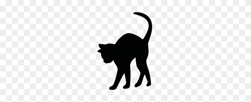 283x283 Cat Silhouette Clipart Free Clipart - Cat Tail Clipart