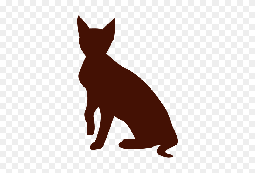 512x512 Cat Silhouette Pet - Cat Silhouette PNG