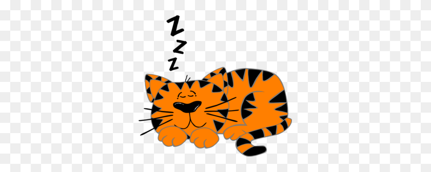 299x276 Cat Sleeping Clip Art - Sleep Clipart