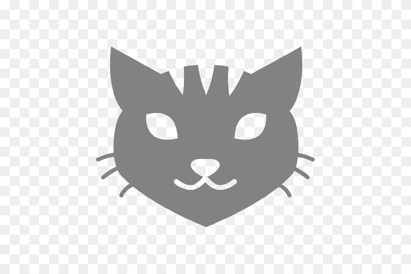 500x500 Icono De Vector De Gato Descargar Iconos De Sitio Web Gratis - Vector De Gato Png