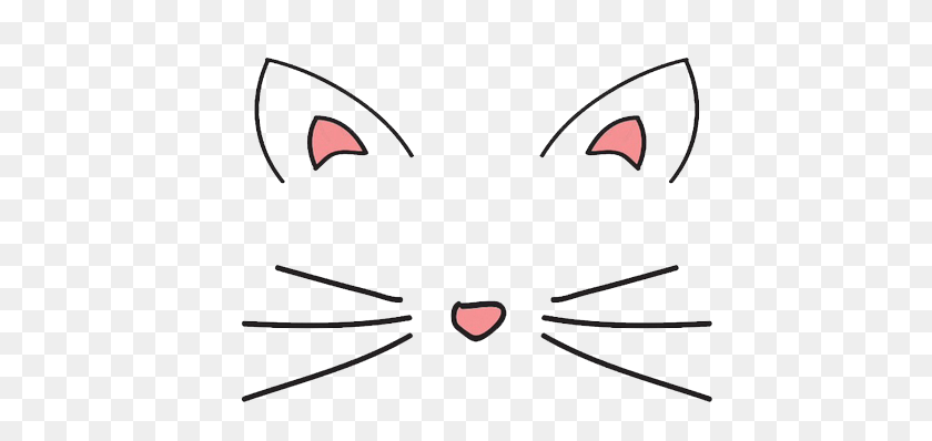 500x338 Cat Whiskers Png Discovered - Cat Whiskers PNG