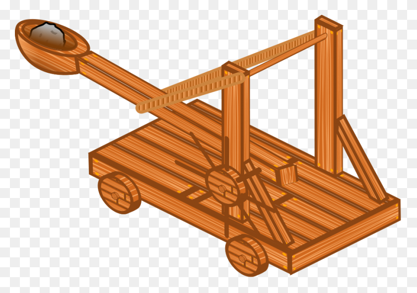 900x614 Catapult Png Clip Arts For Web - Catapult PNG