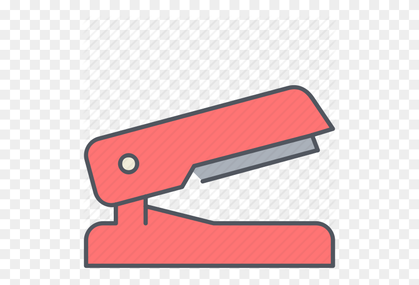 512x512 Categorize, Clip, Documents, Office, Page, Papers, Stapler Icon - Stapler Clip Art