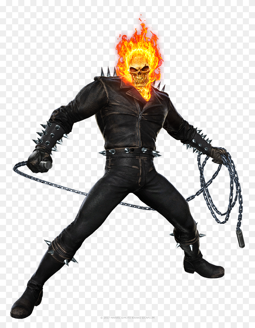 774x1019 Categoryghost Rider Characters Marvel Vs Capcom Wiki Fandom - Ghost Rider PNG