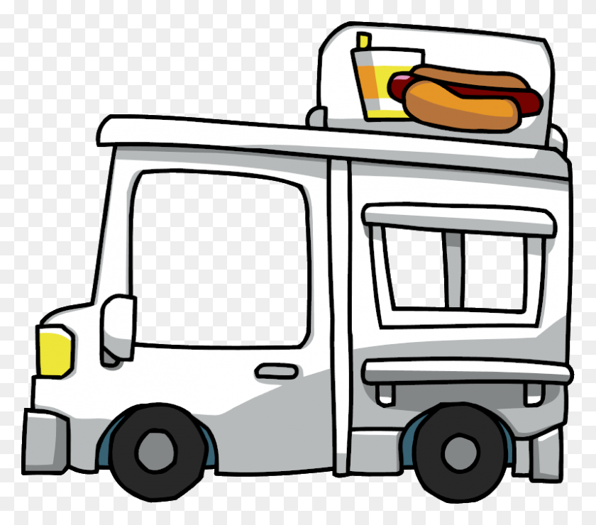 797x695 Catering Truck Cliparts - Catering Clipart