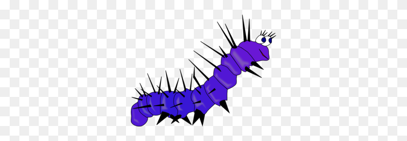 300x231 Caterpillar Gusano Clip Art - Centipede Clipart