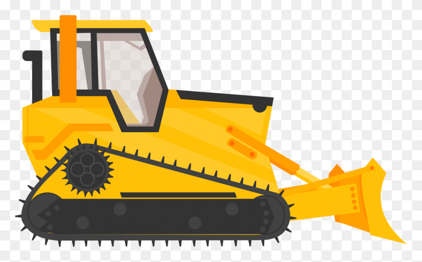 1261x750 Caterpillar Inc Bulldozer Excavator Heavy Machinery Construction - Steamroller Clipart