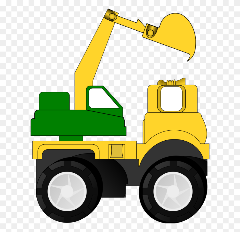 626x750 Caterpillar Inc Clip Art Transportation Excavator Backhoe - Transportation Clipart
